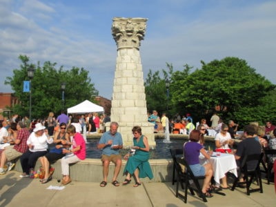 Cocktails on the Plaza