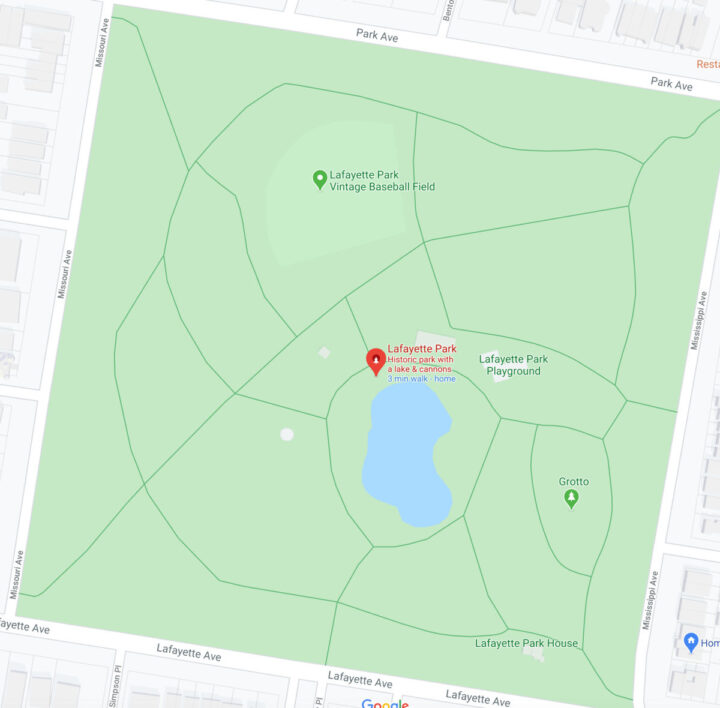 A Random Walk Through The Lafayette Park Map – Lafayette Square