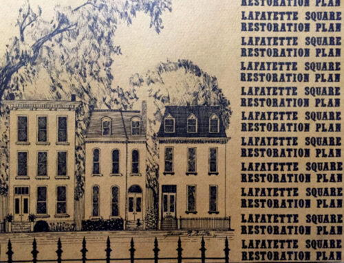 1971: The Lafayette Square Restoration Plan